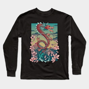 Chinese Dragon Long Sleeve T-Shirt